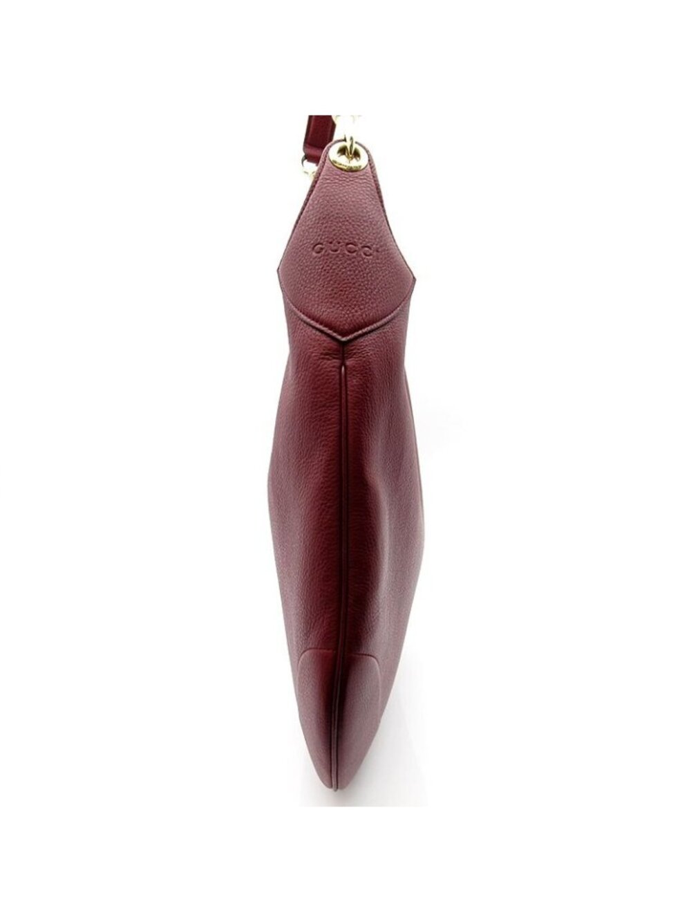 Gucci 2-Way Shoulder Bag Leather Bordeaux - Picture 5 of 8
